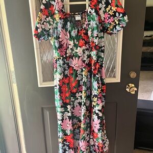 Old Navy Colorful Floral Dress